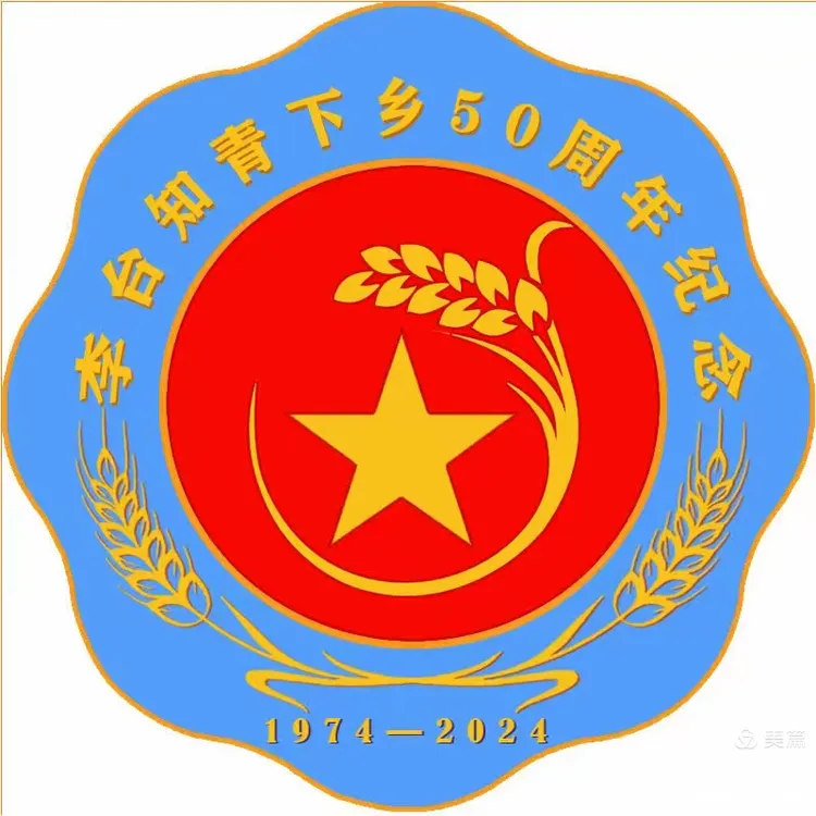 李台知青下乡50周年纪念章